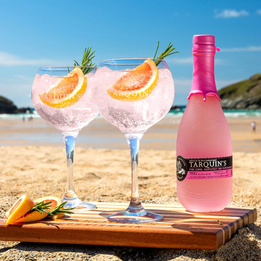 Tarquin's Pink Lemon, Grapefruit & Peppercorn Gin - Image 3